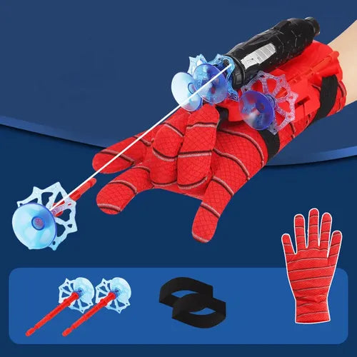 GUANTE SPIDERMAN LANZA TELARAÑA🕸